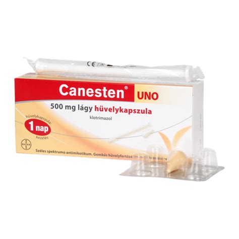 Canesten Uno csomagolás
