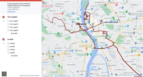 Budapesti rendelő térképen