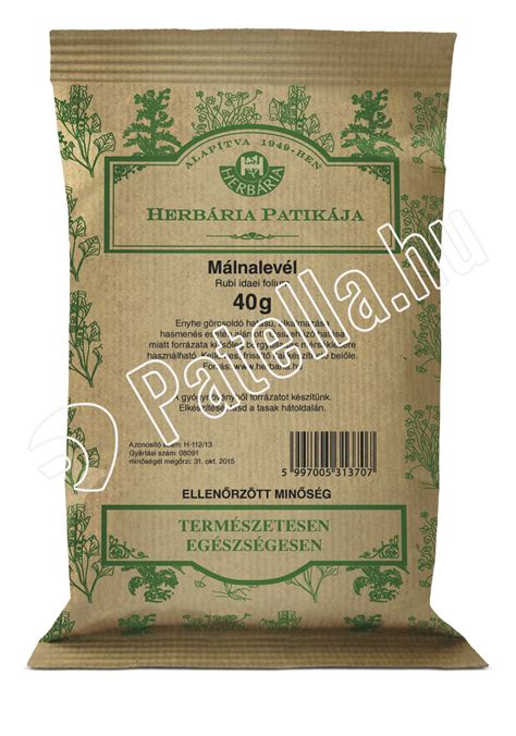 Málnalevél brand termékek