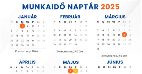 Naptár 2025-tel és kiemelt dátumokkal
