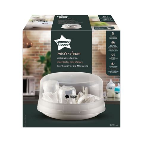 Tommee Tippee mikrohullámú sterilizáló használata és funkciói