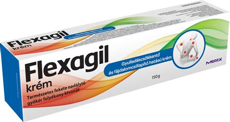 Flexagil krém tubusa és csomagolása