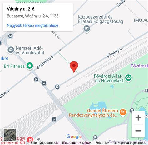Térkép a Bajcsy-Zsilinszky Kórház emeleteiről