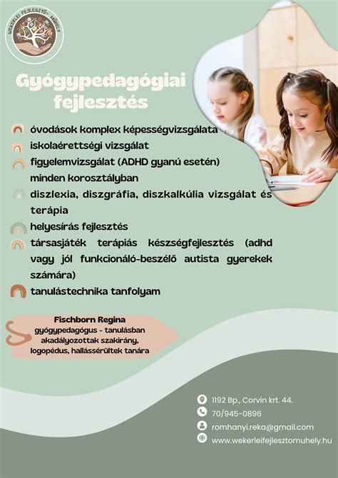 Gyógypedagógiai foglalkozás