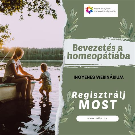 Újra gyógyuló anya homeopátiás szerekkel