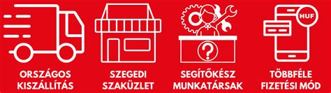 Szállítási lehetőségek ikonjai