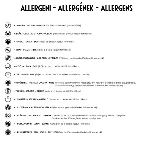 Gyakori allergének listája (pl. nikkel, illatanyagok, latex)