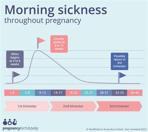 infographic about morning sickness symptoms and remedies