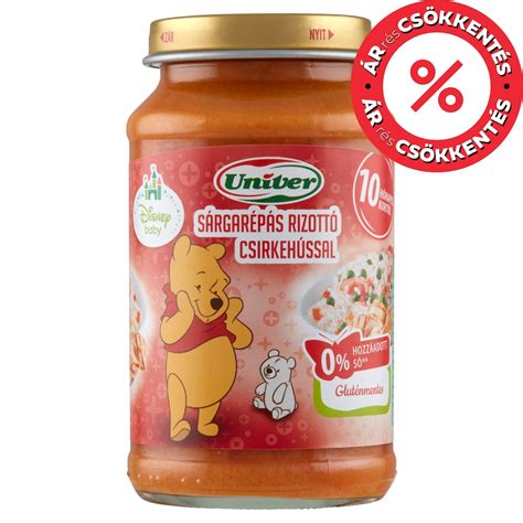 Univer bébiételek 10 hónapos kortól