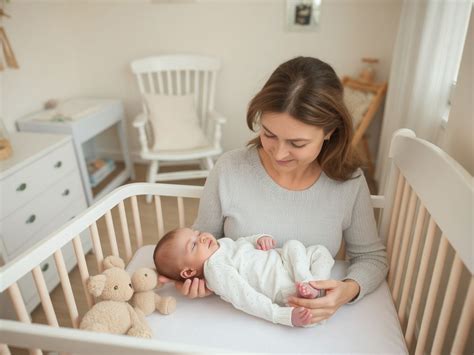 nyugodt újszülött a szülő karjaiban