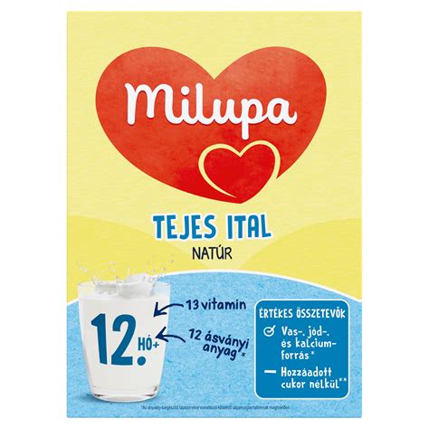 Milupa tejes italok