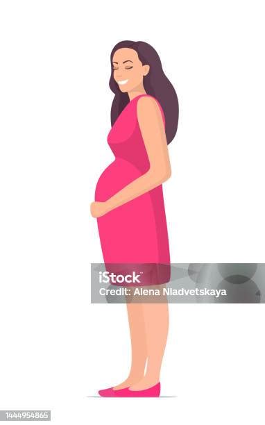 Terhes nő, aki a végbél fájdalmát tapasztalja