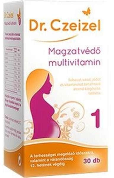 Dr. Czeizel Magzatvédő Vitamin 1 doboza és a várandósság korai szakasza