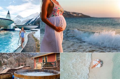 Pár a babymoon pihenésen