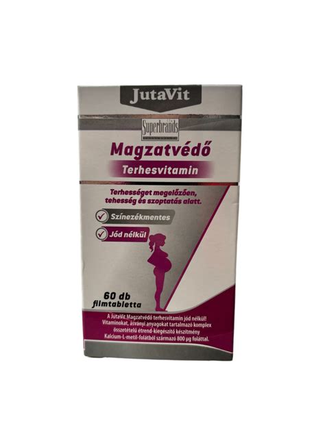 Terhesvitamin összetevők ábrázolása