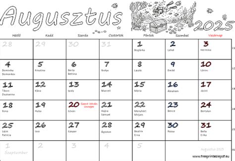 Pénzköteg, mellette egy naptár, amin augusztus 31. van bekarikázva