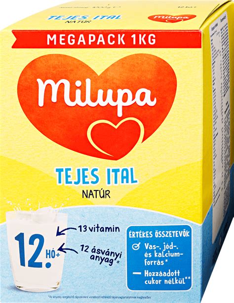 Milupa tápszer termékcsalád 6 hónapos kortól