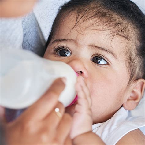 Bárány cumisüveggel