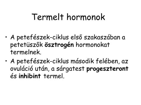 A petefészek stimulációjának fázisai és a hormonok hatása