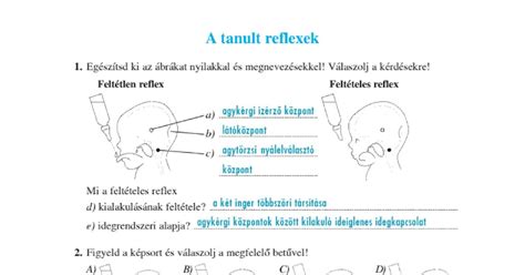 Feltételes reflexek a várandósság alatt