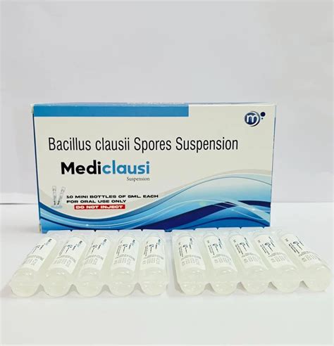 Bacillus clausii baktérium spórái