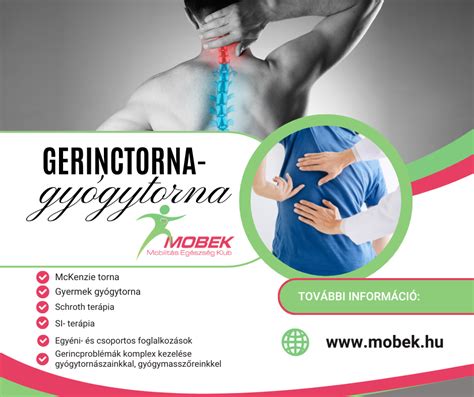 Súlykontroll és gerinctorna infographic