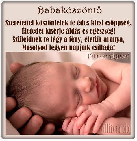 Újszülött köszöntő SMS ötletek