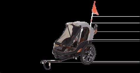 Többfunkciós kerékpár utánfutó babakocsi módban