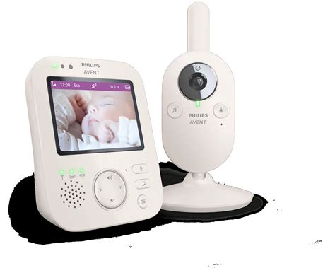 Philips SCD891/26 bébiőr nagy felbontású kijelzője