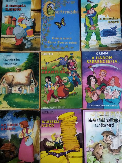 Mesekönyvek borítói