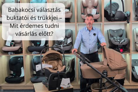 Babakocsi választás szempontjai infografika