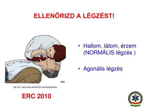 A légzés ellenőrzése: látom-hallom-érzem