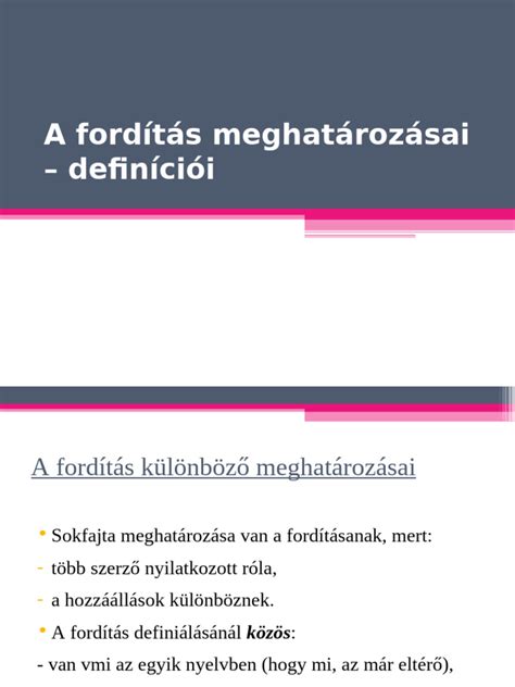 Külső fordítás illusztrációja