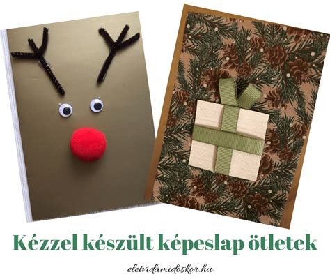 Ujjfestékkel készített képeslap gyermekrajzzal