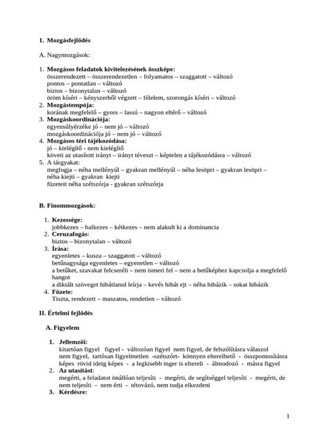 Pelenka teszt folyamata és értékelési szempontok