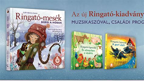 Ringató kiadványok borítói