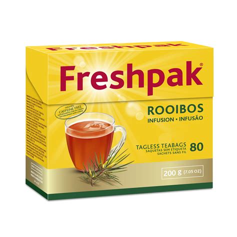 Rooibos tea csomagolása
