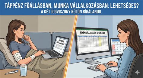 Diagram a táppénz lehetséges hatásairól a végkielégítésre