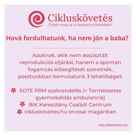 A termékenység helyreállító orvoslás lehetőségei
