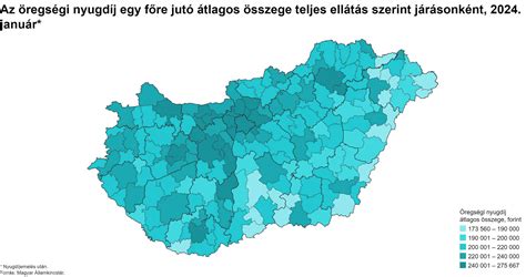 Térkép az egy védőnőre jutó gyermekek számáról járásonként
