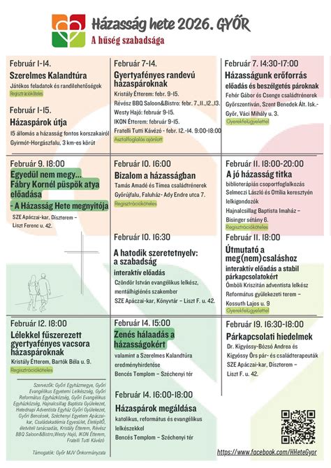Születés Hete program plakát