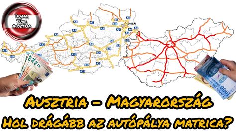 Osztrák feláras útszakaszok