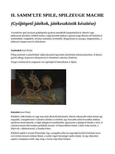 Hagyományos magyar játékok