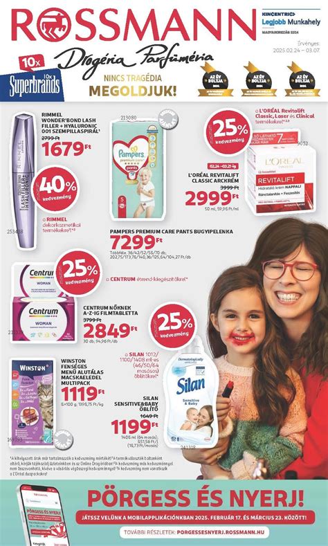 Rossmann akciós újság