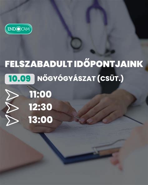 Időpontfoglalás orvosi rendelésre