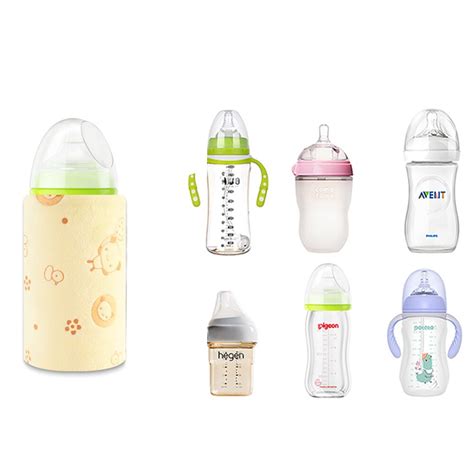 Különböző típusú cumisüveg melegítők