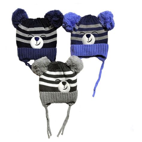 Különböző mintájú és színű megkötős babasapkák