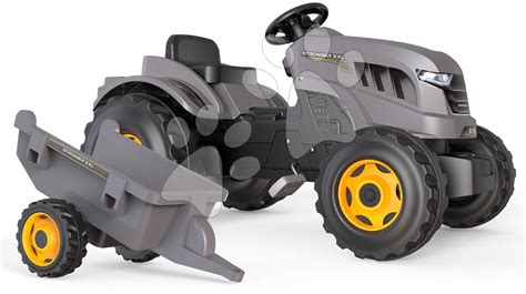 gyermek pedálos traktor utánfutóval