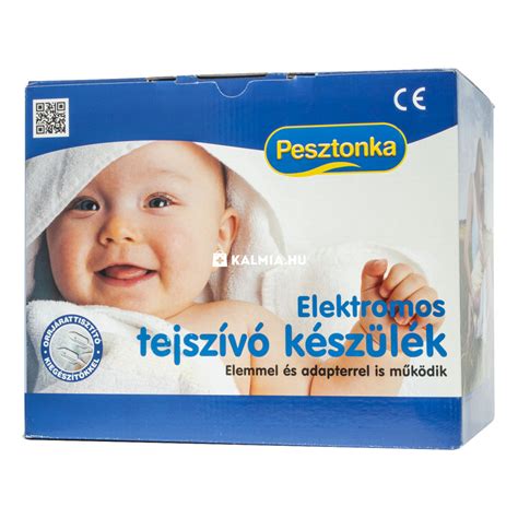 Pesztonka elektromos mellszívó és orrszívó szonda