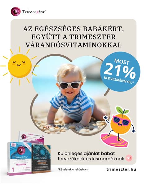 A Trimeszter várandósvitamin doboza és tablettái, feltüntetve a szerves kötésű összetevőket